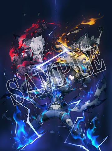 【AS電玩】預購 7/24 NS Switch 蒼藍雷霆 GUNVOLT 三稜合極 10周年紀念完全限定版BOX