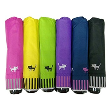 Rainsky小貓迷你手開傘