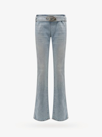 Cotton jeans with metal oval-d logo - DIESEL - gender_Woman