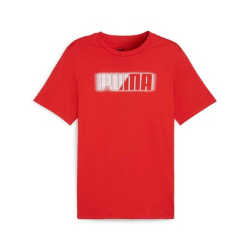 PUMA 基本系列Wording短袖T恤 男性