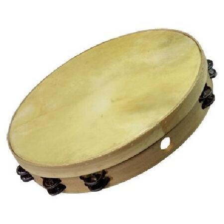 Pandereta Marca Samba (frame drum) リ50 Cm, 24 Pares de sonajas de acero inoxidable＿並行輸入品