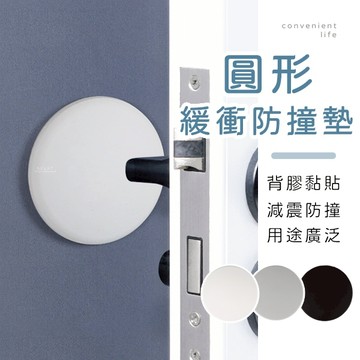 [台灣現貨]簡約圓形門後緩衝防撞墊 防撞門墊 防震墊 防撞邊 保護墊 防撞墊