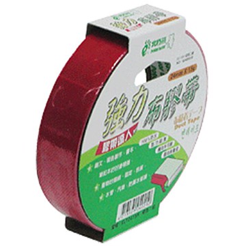 寒暑假必備 熱銷推薦  滿額再折【史代新文具】北極熊 強力布膠帶/布紋膠帶/布質膠帶 CLT2415R (紅色) 24mm×15y