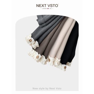 英國NEXT VSTO女童加絨打底褲冬季新款女寶寶加厚一體絨保暖褲子