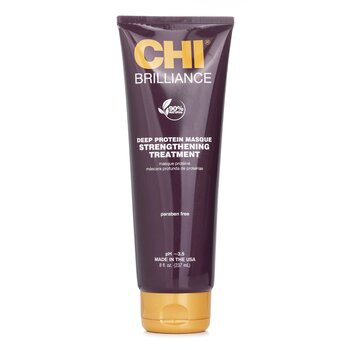【CHI】橄欖和莫諾伊蛋白質強化髮膜 Deep Brilliance Olive & Monoi Deep Protein Masque Strengthening Treatment
