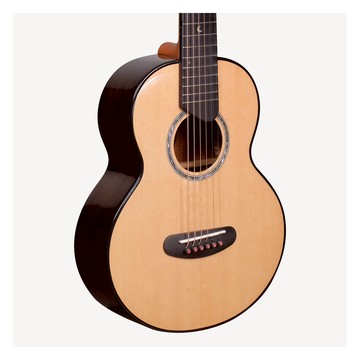 Bright Moon BM-303 30吋 面單 旅行民謠吉他 雲杉面板 玫瑰木背側