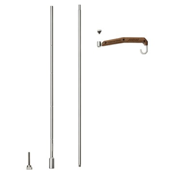 Cargo 鷹勾燈架組  銀色  1組