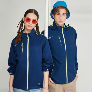 【Londa Polo】網裡外套-帽子可拆式(P258606)普魯士藍