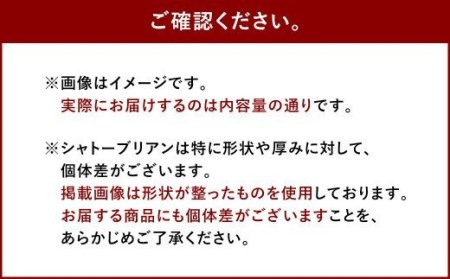  博多和牛 ヒレ シャトーブリアン 300g (2枚入り) 黒毛和牛