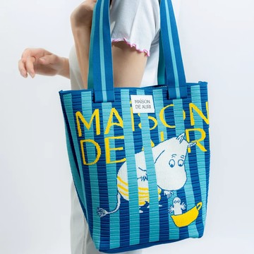 泰國Maison De Auri SAC  Moomin: Moomin 嚕嚕米 厚針織包