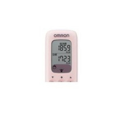 オイルペイント カロリースキャン活動量計OMRON HJA-306-PK PINK