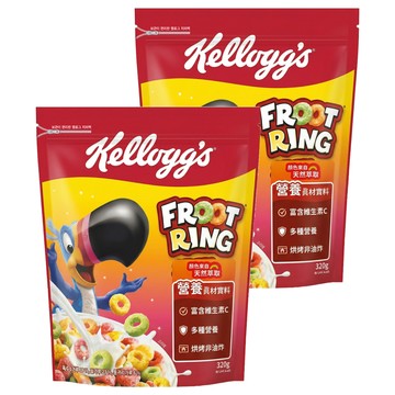 Kellogg's 家樂氏 FROOT RING 香果圈  320g  2包