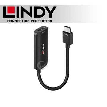 LINDY林帝 HDMI 8K60Hz to DP1.4 轉接器(38329)