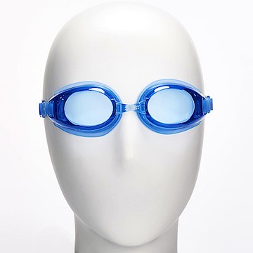 聖手牌 泳鏡 藍色平光防霧泳鏡