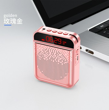 3小蜜蜂擴音器迷你導游教學講課教師戶外耳麥克風大功率話筒