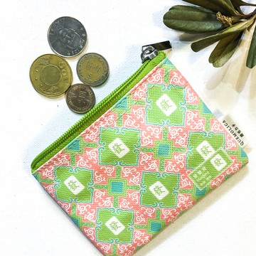 麻將青發 零錢包 鑰匙包 卡片收納包