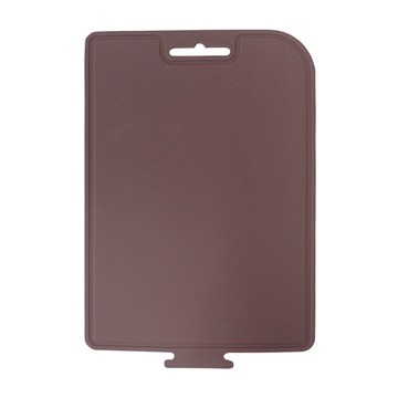 Kitchen Factory 矽膠砧板 耐熱100°C 韓國產  35 x 24.5 x 0.5cm  Milk Brown  1個