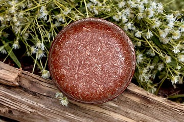 紅玉岩泥洗髮餅-羅馬洋甘菊款 #新年禮物 #交換禮物