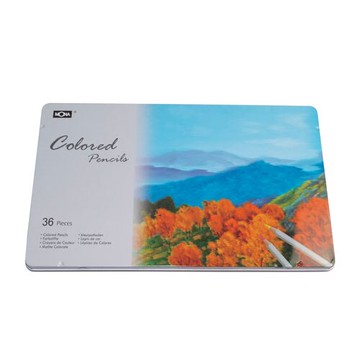 MONA 油性 80507 色鉛筆 36色/鐵盒裝 4490-36【APP滿額下單10%點數(單一帳號最高5000點)】1/31止