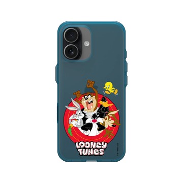 iPhone 17 Clear (相機按鈕) 夜幕藍 - 樂一通 Looney Tunes - 經典