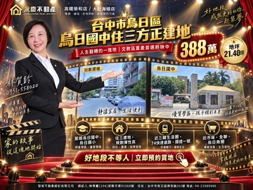 台中市烏日區烏日國中住三方正建地｜台中市烏日區湖日段