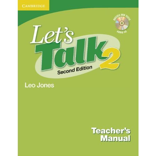 Let s Talk 2nd Edition Level Teacher Manual with CD