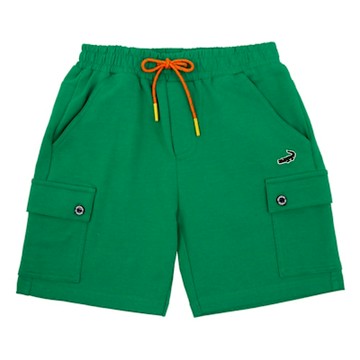 Crocodile Junior小鱷魚童裝- 大口袋撞色綁帶短褲 ( U67631-04 小童款)