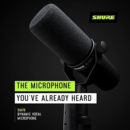 SHURE シュア 単一指向性ダイナミック型マイクロホン SM7B 配信 録音 実況 ゲーム ゲーミング ボーカル レコーディング ポッドキャスト DTM