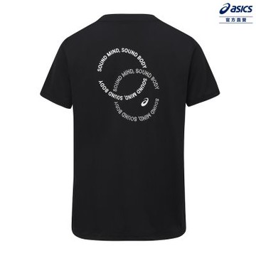 ASICS 亞瑟士 短袖上衣 女款 亞洲版 訓練上衣 2032D455-001