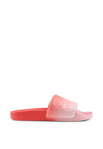 Stella McCartney Kids Red Slippers For Girl With Logo