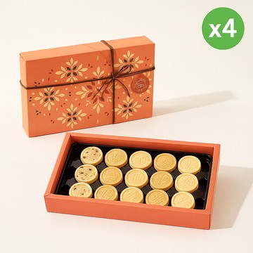 【宜珍齋】草屯狀元糕  15入 X4盒組(全素)