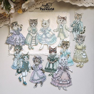 New/TAPE47 貓星舞會 Vol.2 亮面Pet膠帶