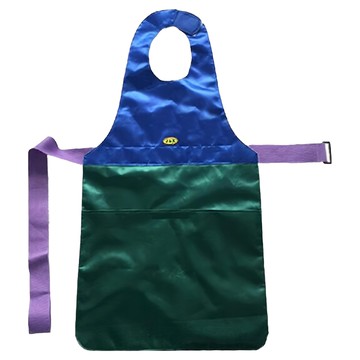 佳新 一字圍兜約束帶  藍色 + 綠色  1條