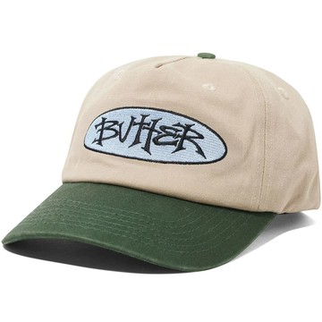 BUTTER GOODS BG262E10312F TIDE 5 PANEL 五分割帽 (水洗卡其色)
