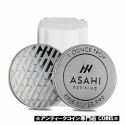 アンティークコイン Roll of 20 - 1 oz Asahi Silver Round .999 Fine