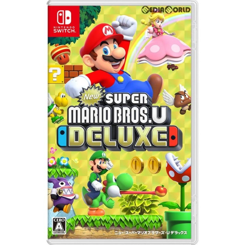 中古即納』{表紙説明書なし}{Switch}New スーパーマリオブラザーズ U デラックス(20190111) | LINEブランドカタログ