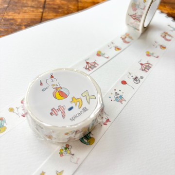 海 / muu 印章 15mm × 7m 和紙膠帶