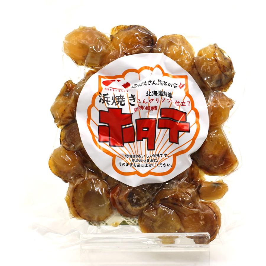 貝柱 ほたて おつまみ 北海道 浜焼き ホタテ貝柱 110g 味付き 干し貝柱 かいばしら ホタテ 珍味 つまみ 帆立貝柱 帆立 つまみ メール便 送料無料