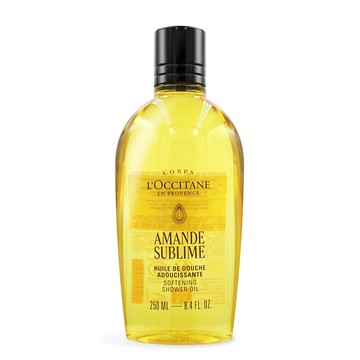 L'OCCITANE 歐舒丹 杏仁極緻柔膚沐浴油(250ml)-百貨公司貨