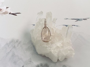 ʚ(圓的兔几)ɞ   水晶項鍊 ๑髮晶