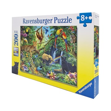 Ravensburger 維寶 德國拼圖 200片 叢林動物 Set  1盒