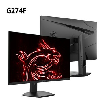 【享最高折300】MSI 微星 G274F IPS/FHD/180Hz/1ms/防閃爍減藍光/夜視黑平衡 27型電競螢幕
