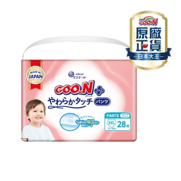 大王GOO.N紙尿布 境內版柔觸肌-褲型XXL(28片x6串)