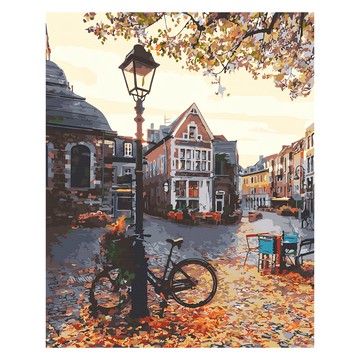 ARTLIFE 數字油畫 DIY DT072 深秋的黎明  50 x 40cm  1個