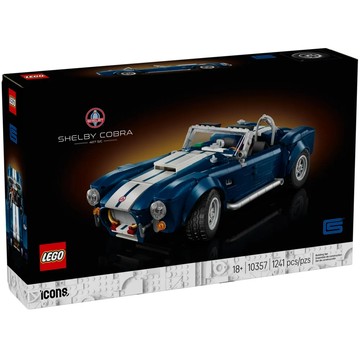 [樂享積木] LEGO 10357 謝爾比 眼鏡蛇跑車 Shelby Cobra 427 S/C ICONS系列