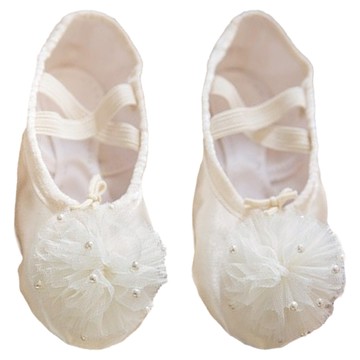 aterreballet 女童芭蕾舞鞋  象牙白  19.0cm