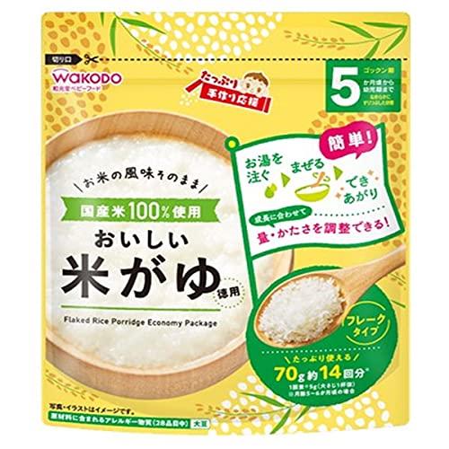 アサヒグループ食品 たっぷり手作り応援 おいしい米がゆ(徳用) 70g×12個入