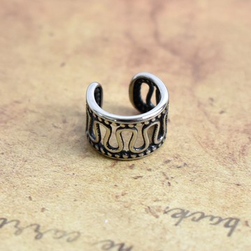 耳骨夾 鋼製鏤空U型線條【NDF75】