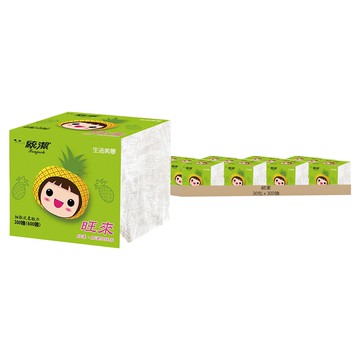 統潔 旺來版抽取式柔紙巾  300抽  30包