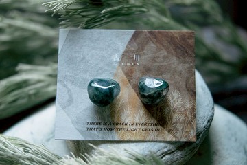 CRACK | 礦物系耳環 |  EARRINGS